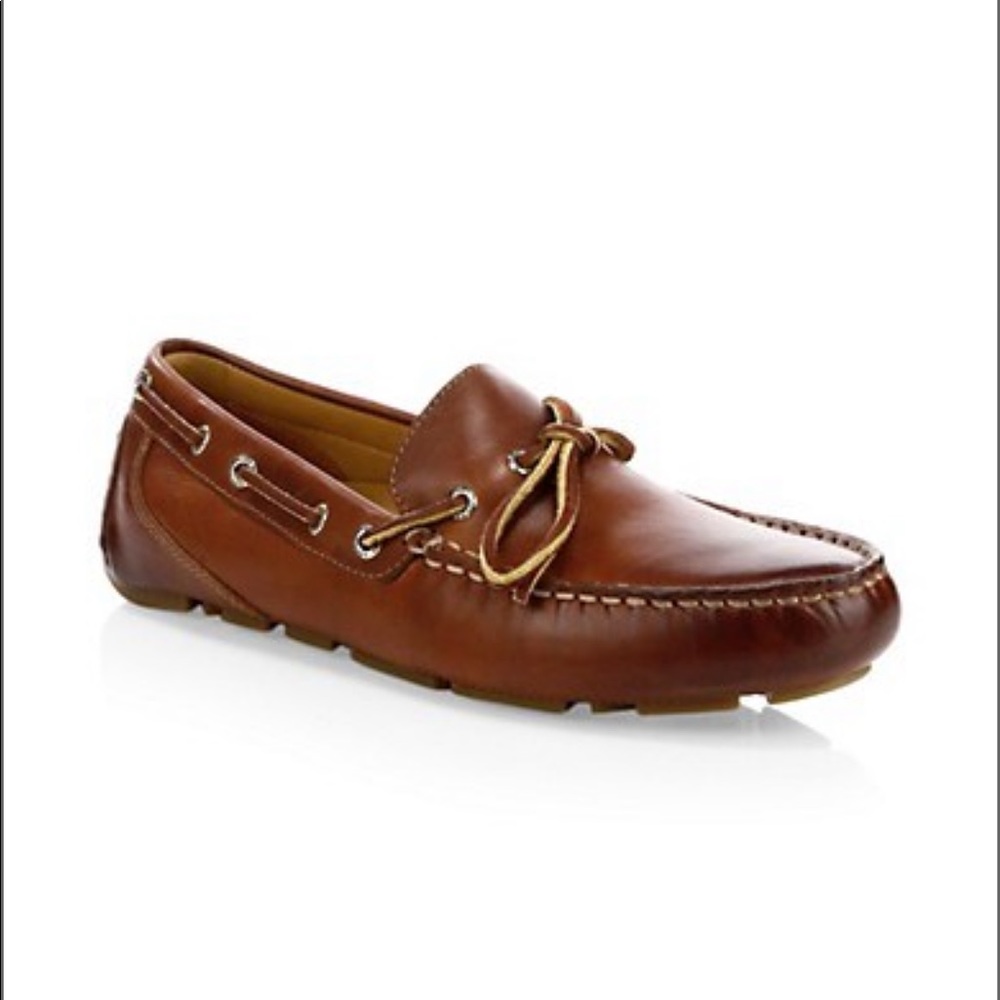 Sperry Men's Gold Harpswell 1-Eye Driving Style Loafer sz 9